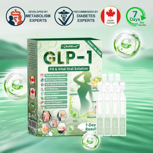 Magasin officiel | BuildLeaf® GLP-1 8-en-1 Solution orale Fit & Vital (Modifications visibles en 7 jours) ✅ Pour l'obésité, la santé cardiovasculaire, le diabète, l'apnée du sommeil, la santé intestinale, les problèmes articulaires et plus encore