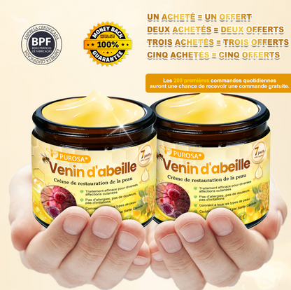 🐝PUROSA® Venin d'abeille  Crème de restauration de la peau🔥 DERNIÈRE JOURNÉE – 80 % DE RABAIS !