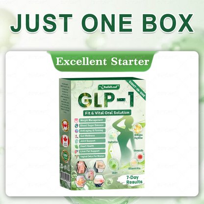 Magasin officiel | BuildLeaf® GLP-1 8-en-1 Solution orale Fit & Vital (Modifications visibles en 7 jours) ✅ Pour l'obésité, la santé cardiovasculaire, le diabète, l'apnée du sommeil, la santé intestinale, les problèmes articulaires et plus encore
